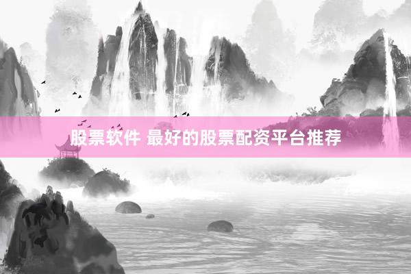 股票软件 最好的股票配资平台推荐